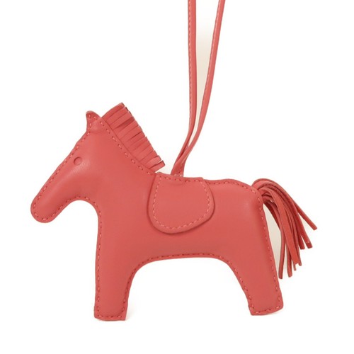 HERMÈS HERMES Rodeo MM Milo Pelle Rosa Azalea