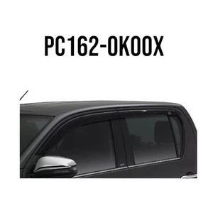 TOYOTA Genuine HILUX GUN 125 GR SPORT Door Window Side Visor Rain Guard Set NEW - Bild 1 von 7