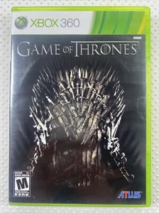 Game of Thrones (Microsoft Xbox 360 2012) Atlus - Picture 1 of 4