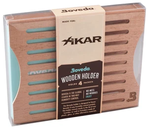 XIKAR® Boveda 4 Pack Wooden Holder  - Picture 1 of 1