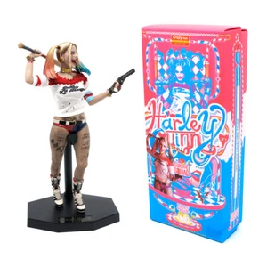 DC Justice Comic Harley Quinn 12‘’ Real Clothes Action Figure Crazy Toys Model - Picture 1 of 11