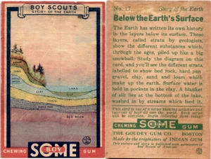 R26 Goudey, Pfadfinder, 1933, #17 unter der Erdoberfläche (B) - Bild 1 von 1