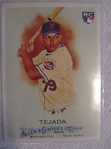 2010 Topps Allen und Ginter New York Mets Baseballkarte #263 Ruben Tejada RC - Bild 1 von 2
