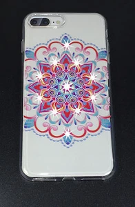 Mandala Series Slim High Quality Crystals Case for Apple iPhone 7 Plus, 7+ - Picture 1 of 2