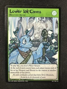Neopets Grotte di ghiaccio inferiori 81/150 Hannah e le grotte di ghiaccio posizione rara - Foto 1 di 2