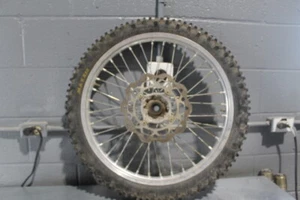 2008 SUZUKI RMZ 250 RMZ250 FRONT RIM WHEEL TIRE HUB #4656 - Picture 1 of 5