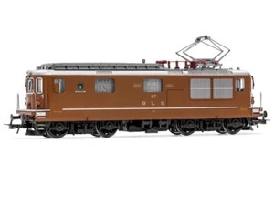 BLS Re 4/4 167 „Ausserberg“, braun Rivarossi HR2958 1/87 - Bild 1 von 1