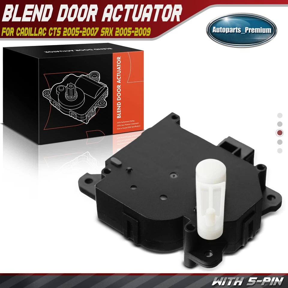 HVAC Heater A/C Blend Air Door Actuator for Cadillac CTS 2005-2007 SRX 2005-2009 - Image 1 of 4