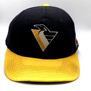 Cappello Berretto Vintage Pittsburgh Penguins Starter SnapBack Lana Regolabile - Foto 1 di 7