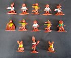 Lot de 13 Figurines CHOCAPIC - Nestlé - Embouts de Crayon - 6/9 cm - 1995