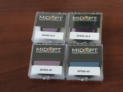 BP880-30.5 BP880-40.5 BP880-55 MIDWEST OPTICAL MIDOPT NEAR-IR BANDPASS FILTER