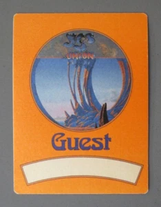 Yes backstage pass satin sticker UNION - GUEST- OTTO ! - Picture 1 of 1
