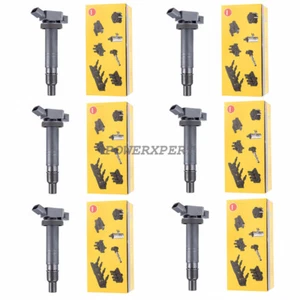 OEM NGK Ignition Coils ×6 9091902247 for Toyota 4Runner, Tacoma, FJ Cruiser 4.0 - Picture 1 of 6