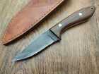 8.4" Custom Made 1095 Steel Acid wash Survival Bushcraft Hunting Knife|Doveknife