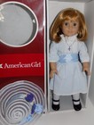 HTF Retired American Girl Nellie 18" Doll w Meet Dress, Bonnet Hat, Box