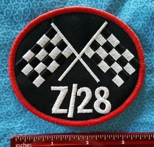 Vintage Patch Muscle Car Rat Rod Hot Rod "Z/28" Camaro Aufnäher zum Aufnähen - Bild 1 von 6