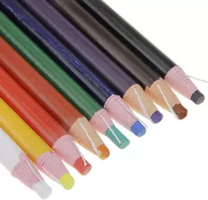 Assorted Color Peel-Off China Markers Grease Pencils Set Colored Drawing Marking - Picture 1 of 12