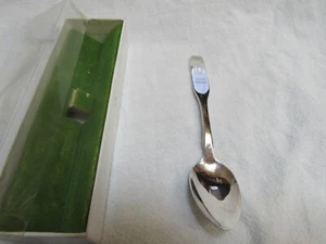 Vintage Nova Scotia Silverplate Souvenir Spoon Sailing Ship 4-1/2” W/Box - Picture 1 of 6