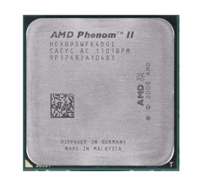 AMD Phenom X4 965 X4 960T X4 955 X4 B95 X4 B97 Socket AM3 CPU Processor - Image 1 of 4