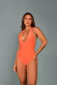 Costume da bagno donna brasiliano - stile tuffo posteriore - spedizione veloce - Foto 1 di 7