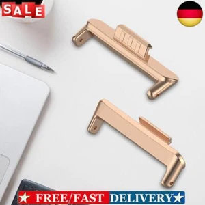 1Pc Metal Connector 20mm Smartwatch Adapters for Huawei Watch Fit 3 (Rose Gold) - Afbeelding 1 van 8