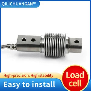 Load Cell Sensor Bellows Type Scale Weigh Force Pressure Capacity 0 - 500 KG - Picture 1 of 60