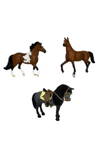 Schleich Bundle Of Horses Collection x 3 All Different Style Figure Collectable - Picture 1 of 14