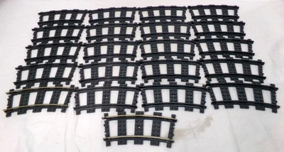 LEGO City Trains Curved Train Track Parts Lot of 21 - Image 1 of 3