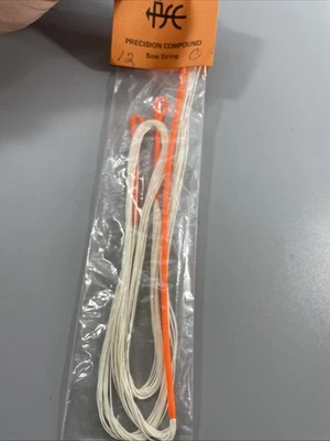 Old Stock PSE Precision Compound 12 Strand Bow String Tear Drop 41.5 In Long  - Image 1 of 4