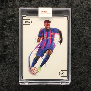Carte Calcio Topps Project 22 Ansu Fati FC Barcelona di Rafal Rola UEFA - Foto 1 di 2