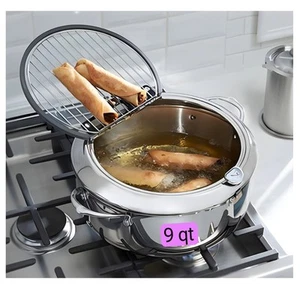 Princess House Heritage® Signature 9-Qt. Stovetop Fryer 10635 - Picture 1 of 8