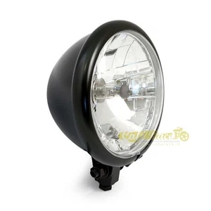 Faro anteriore Bates 5-3/4" (150mm) nero parabola liscia omologato - Imagen 1 de 1