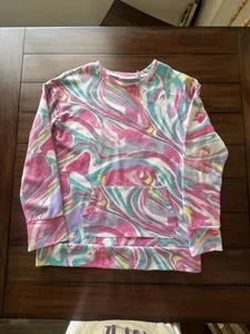 Children’s Place Girls Long Sleeve Rainbow Tie Dye Sweater- Size XL (14/16) - Picture 1 of 4