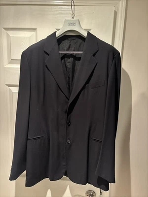 Giorgio Armani Vintage Suit Size 54(euro) Black - Image 1 of 4