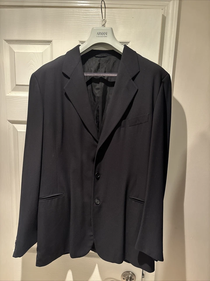 Giorgio Armani Vintage Suit Size 54(euro) Black - Image 1 of 4