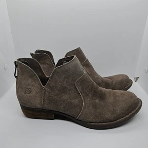 Born Kerri Botines Gamuza Taupe Talla 7.5M - Imagen 1 de 10