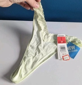 Vtg Y2K Warner's Second Skin Nylon Panties NWT RARE #55503 Vintage Hi-Cut S/5 - Picture 1 of 8