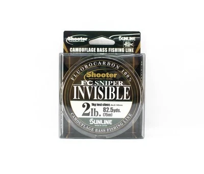 Sunline Fluorocarbon Line FC Sniper Invisible 75m 2lb 0.14mm (2100) - Image 1 of 4