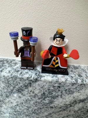 LEGO Disney 100th Anniversary  Minifigures Queen Of Hearts & Dr Facilier Lot - Image 1 of 2