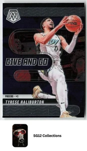 2024-25 Panini Mosaic #10 Tyrese Haliburton Give and Go Indiana Pacers - Picture 1 of 2