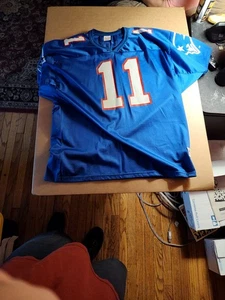 Vintage Wilson New England Patriots DREW BLEDSOE #11 Blau Trikot Herren XXL GC - Bild 1 von 18