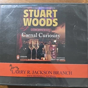 Carnal Curiosity (A Stone Barrington Novel) - Audio CD By Woods, Stuart - Picture 1 of 1