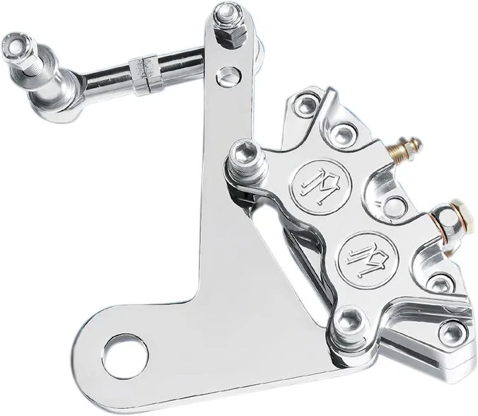 Performance Machine Classic Front Caliper Kit - Chrome Motorcycle 1203-9017CH - Image 1 of 3