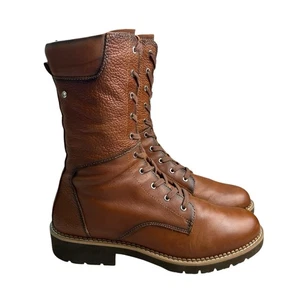 Pikolinos Size 41 (10.5-11) Mid Calf Brown Lace Up Women’s Boots - Picture 1 of 14