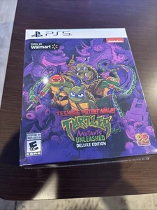 PLAYSTATION 5 TEENAGE MUTANT NINJA TURTLES MUTANTS UNLEASHED EDIZIONE DELUXE PS5 - Foto 1 di 3