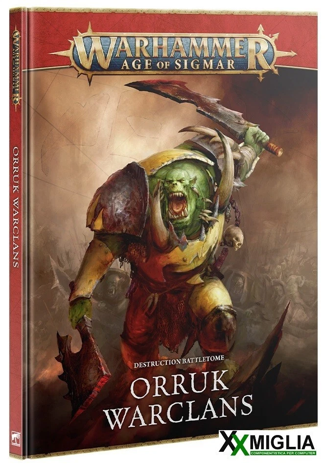 Warhammer Age of Sigmar - Battletome Orruk Warclans ENG 89-01 4° ed. - Immagine 1 di 1