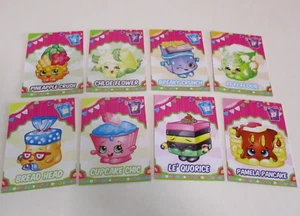 Shopkins Collector Cards - Season 2 - Numbers 2, 7, 12, 17, 22, 27, 32 and 37 - Picture 1 of 6