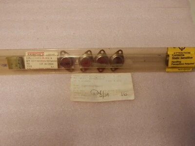 PN# JM38510/10706BYC - FAIRCHILD - MICROCIRCUITO LINEAL - NSN# 5962-01-066-1110 Foto 1 de 4