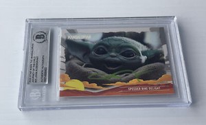 JOHN ROSENGRANT SIGNED Wars The Mandalorian Journey Of Child 23 Beckett Slabbed