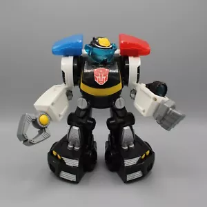 Chase the Police-Bot Transformer Rescue Bot 9-inch 2010 Hasbro Electronic Sounds - Picture 1 of 6